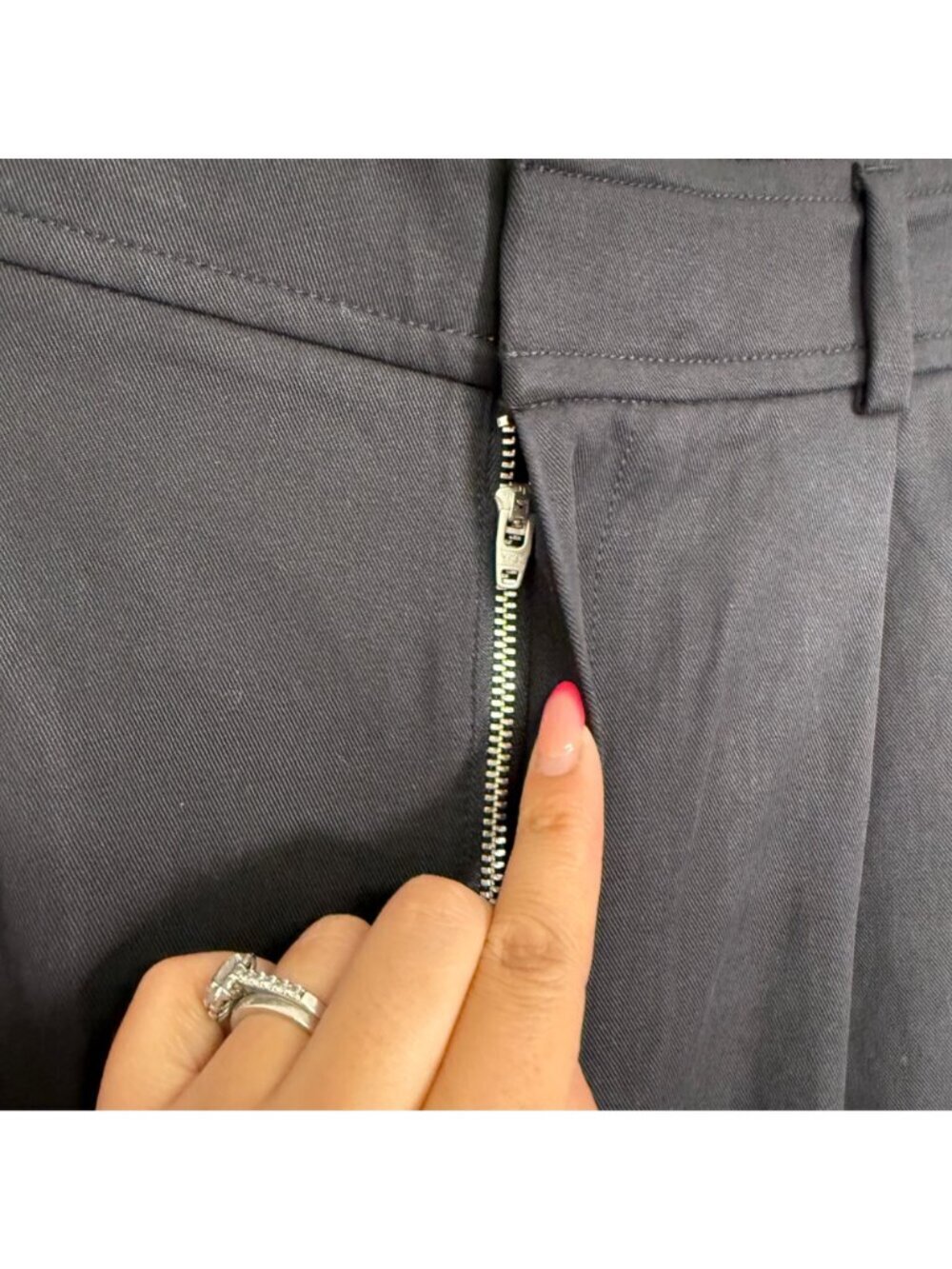 EVERLANE The Draper Pleated Pant High Rise Wide Leg Black Trousers Capsule 14S - Picture 10 of 16